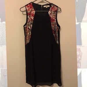 Sequins black cocktail dress